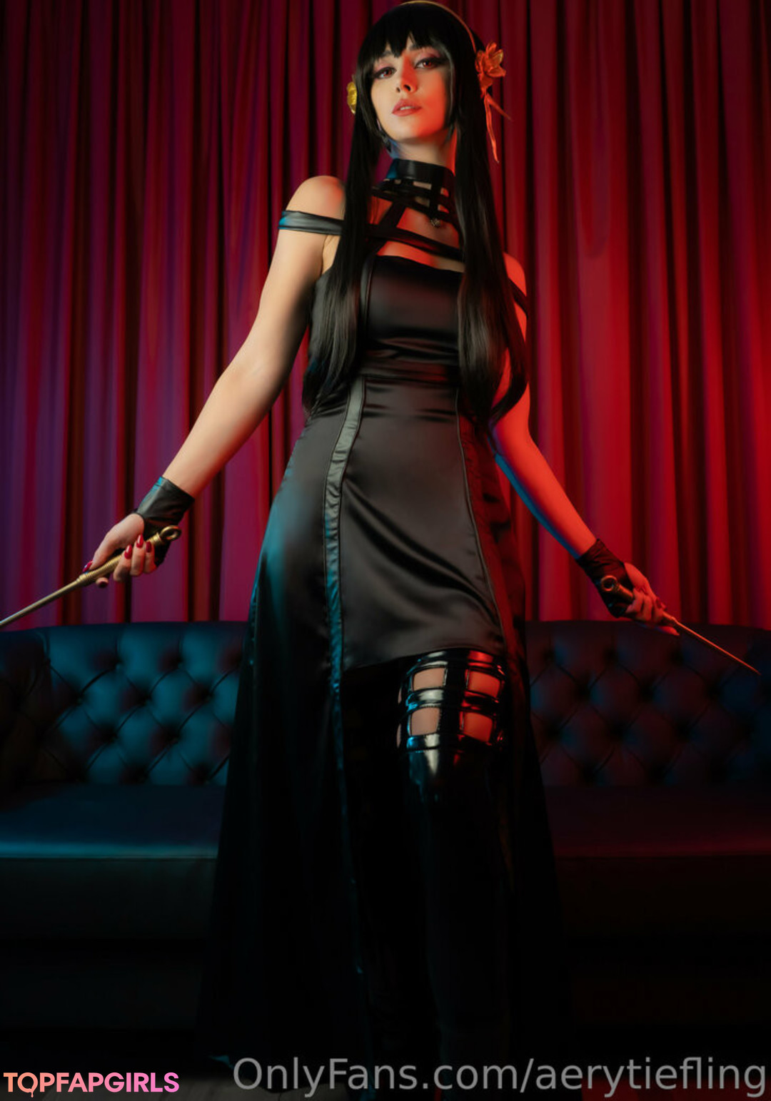 Naakte gelekte OnlyFans-foto van Aery Tiefling #1228