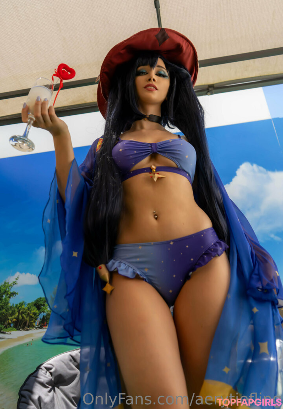 Naakte gelekte OnlyFans-foto van Aery Tiefling #2253