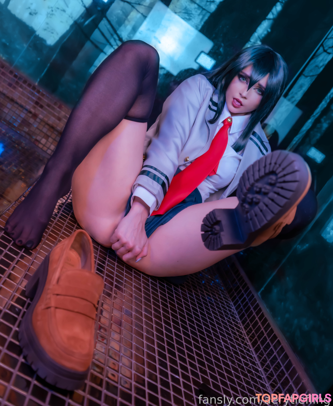 Naakte gelekte OnlyFans-foto van Aery Tiefling #75