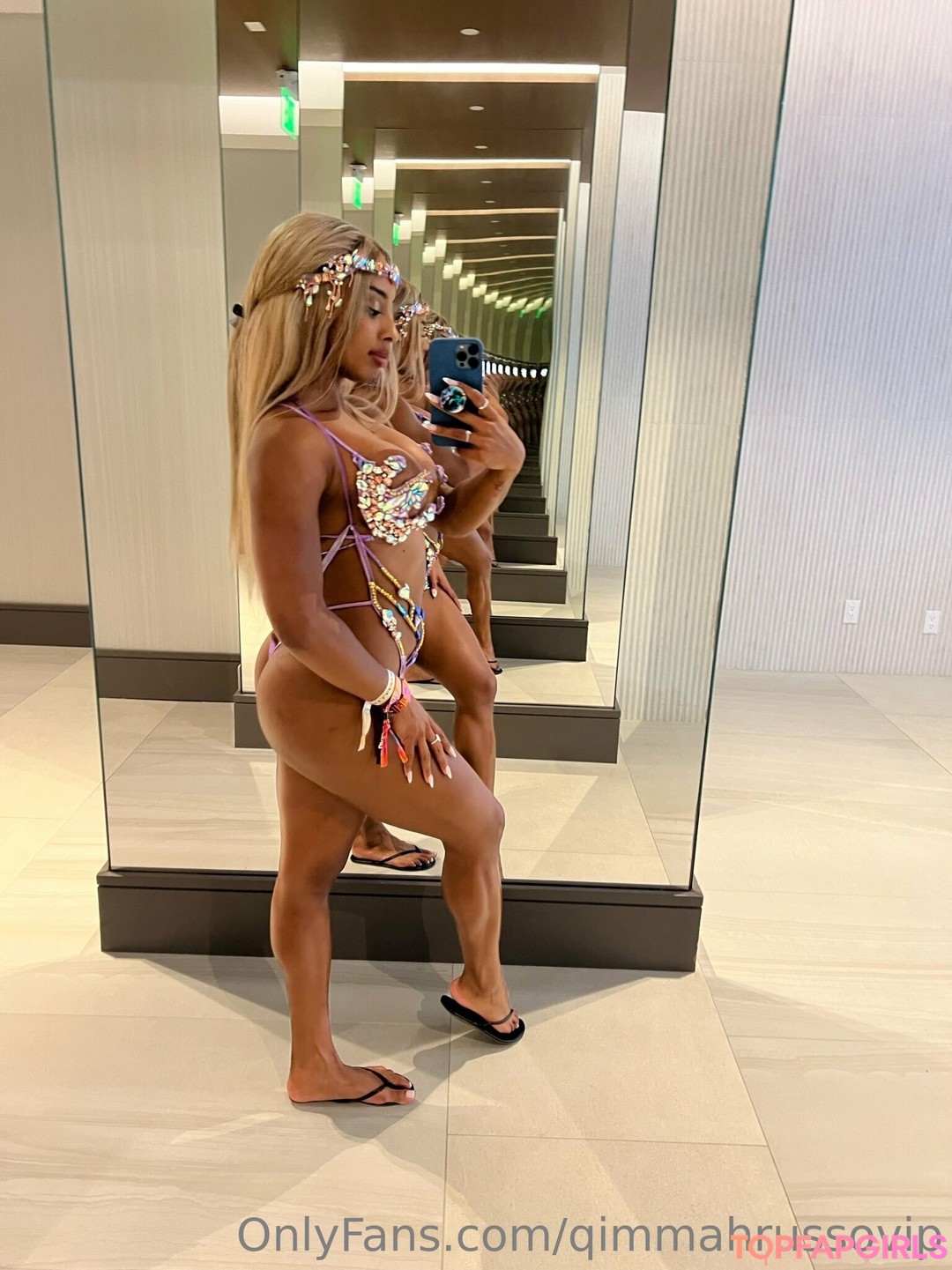 Naakte gelekte OnlyFans-foto van Qimmah Russo #323