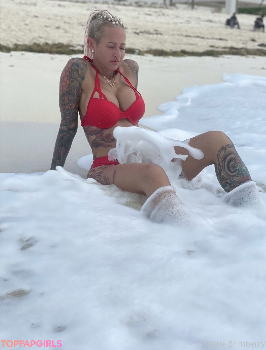 Naakte gelekte OnlyFans-foto van Christie Brimberry #527