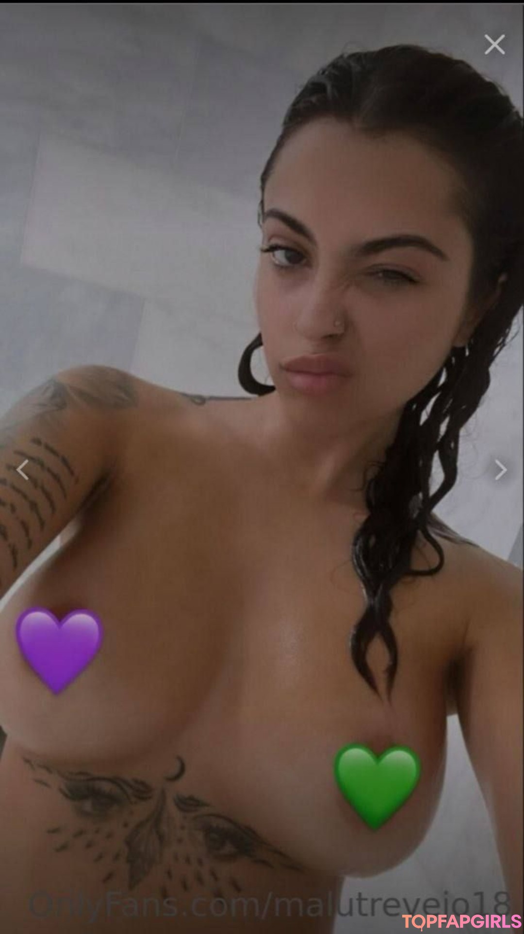 Naakte gelekte OnlyFans-foto van Malu Trevejo #535