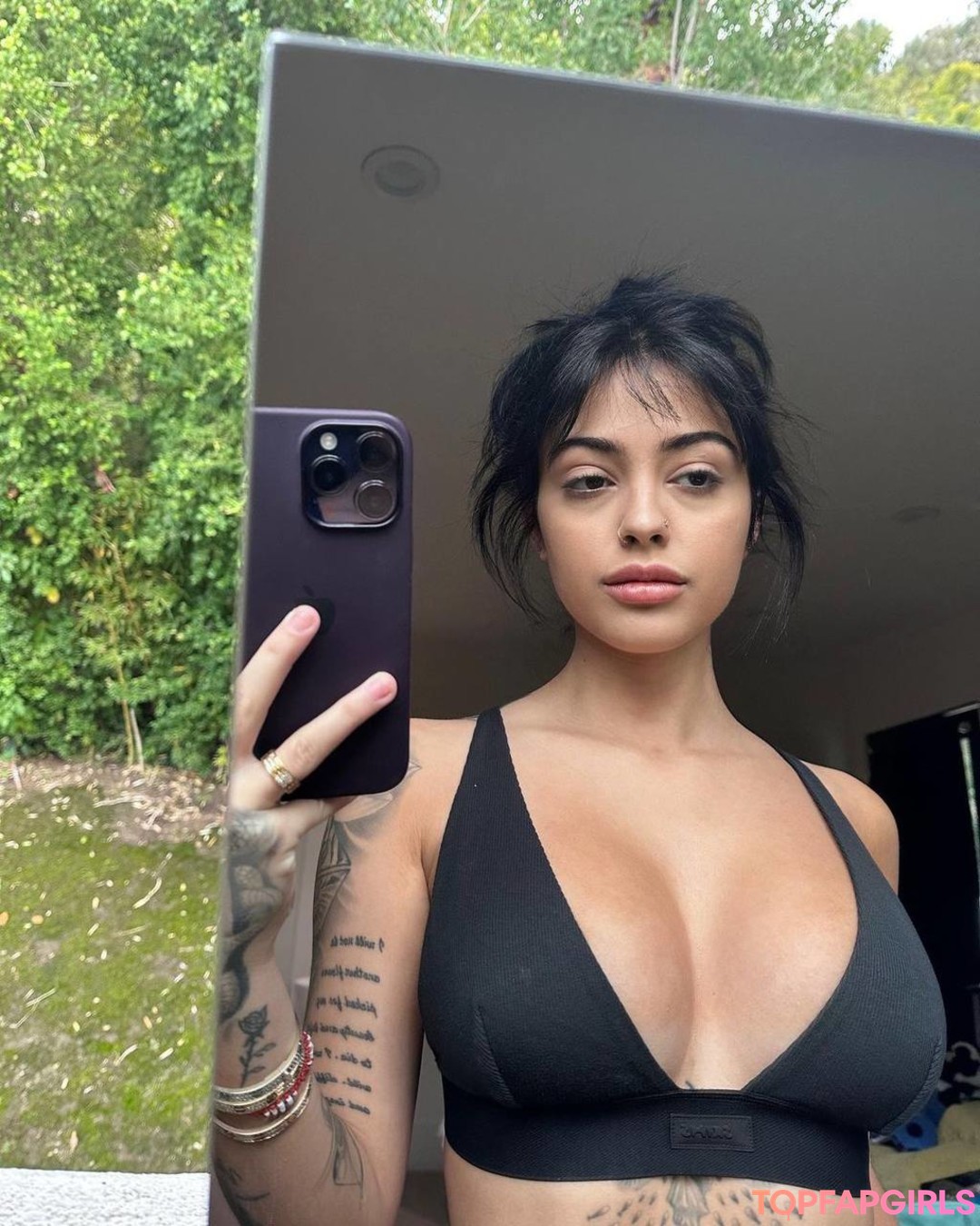 Naakte gelekte OnlyFans-foto van Malu Trevejo #879