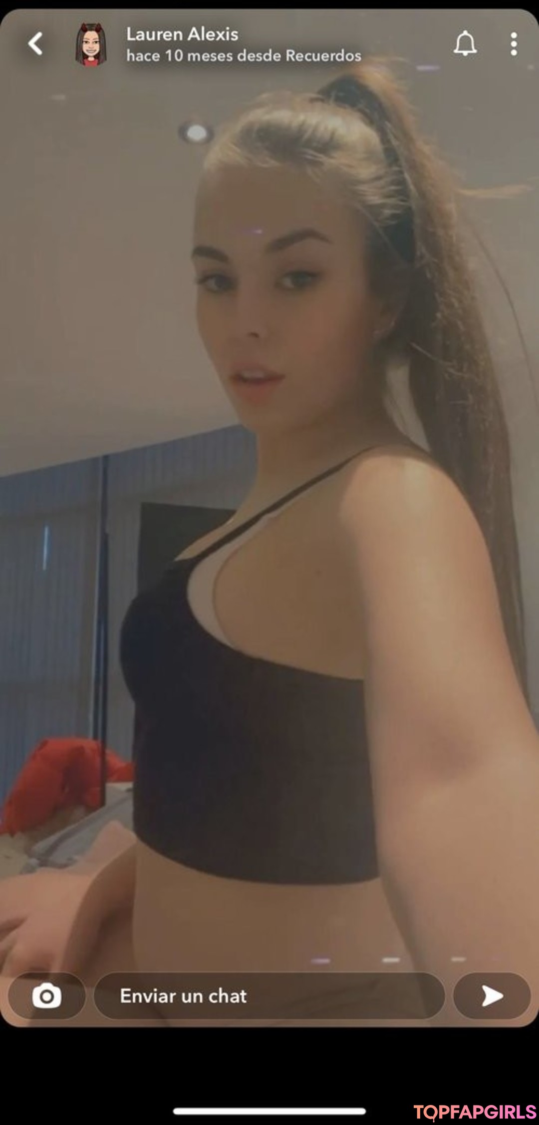 Naakte gelekte OnlyFans-foto van Lauren Alexis #599