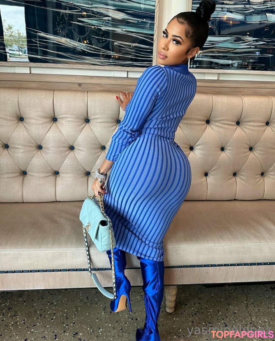 Naakte gelekte OnlyFans-foto van Yasmine Lopez #338