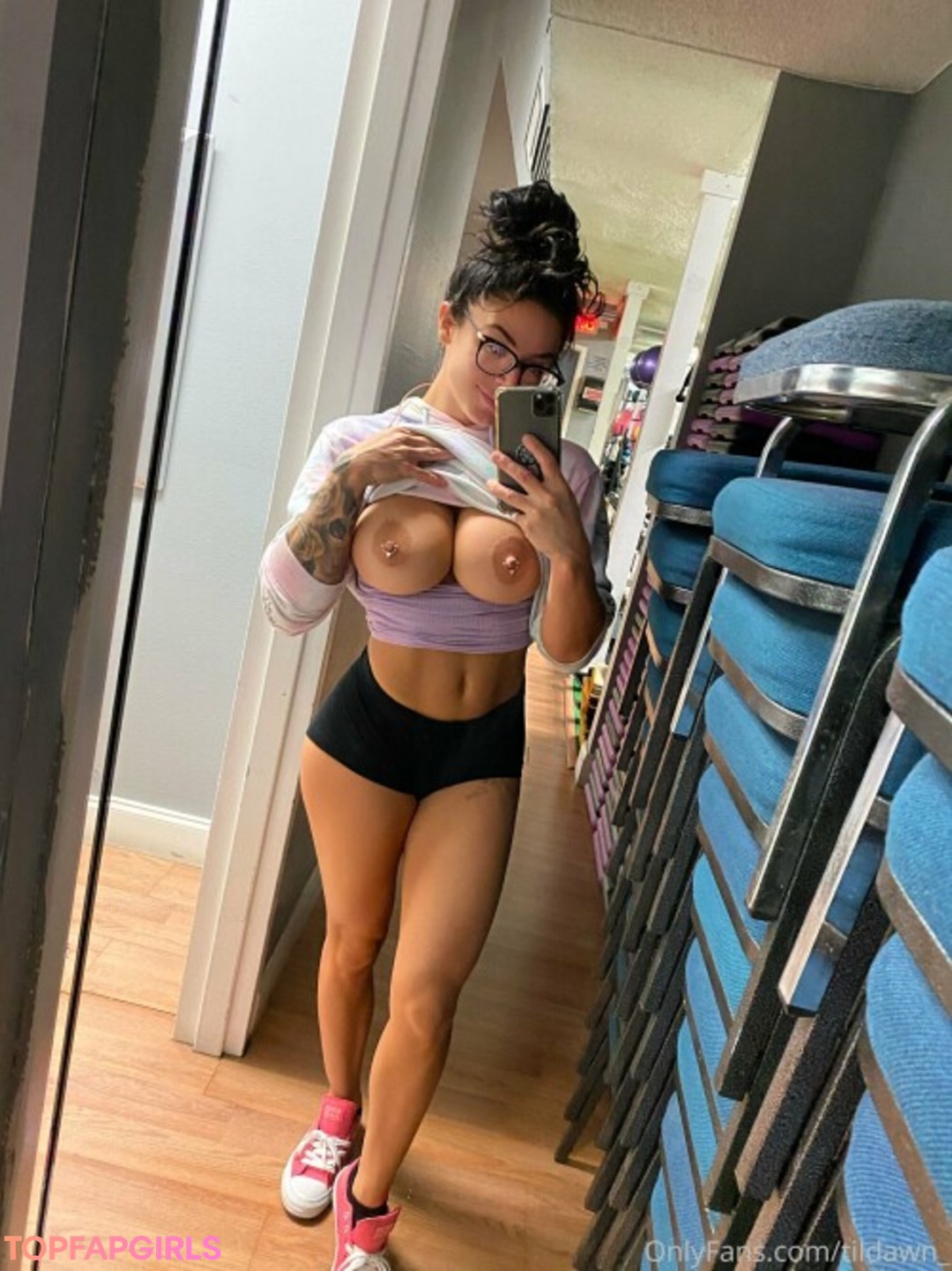 Naakte gelekte OnlyFans-foto van Dawn Marie #969