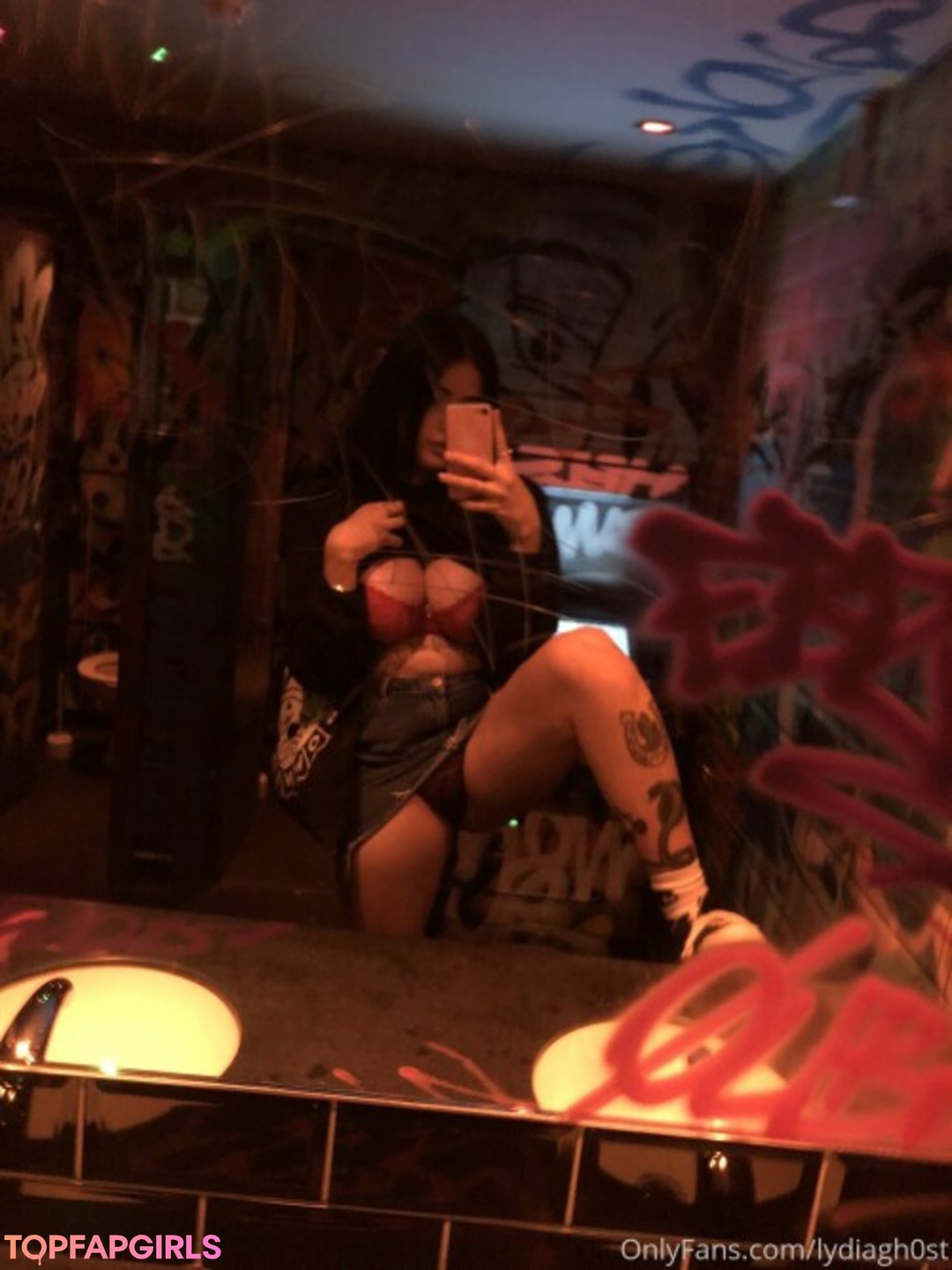 Naakte gelekte OnlyFans-foto van Lydia Ghost #156