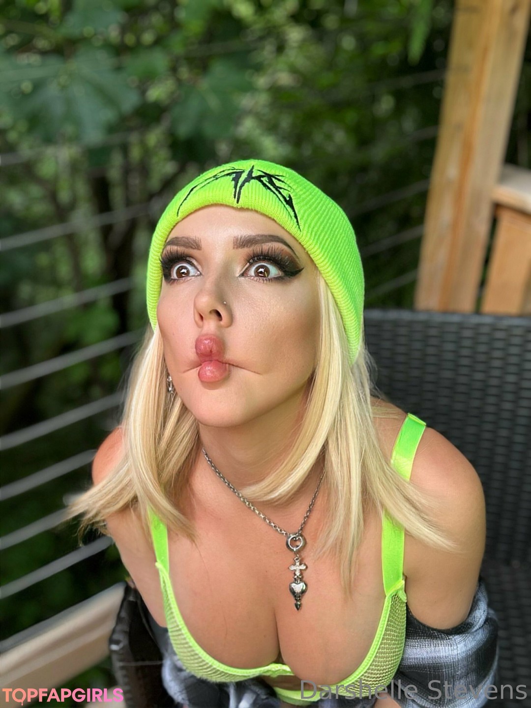 Naakte gelekte OnlyFans-foto van Darshelle Stevens #799