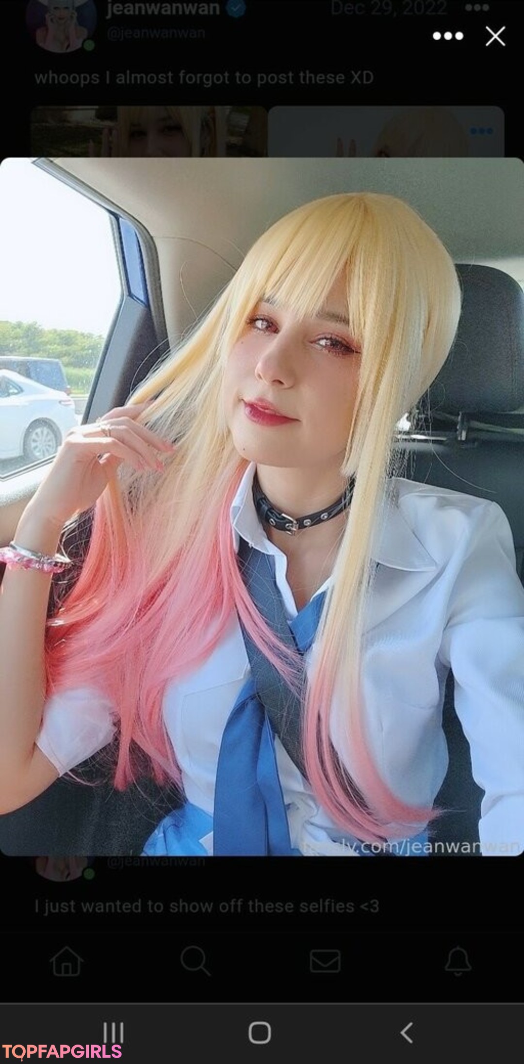 Naakte gelekte OnlyFans-foto van Jeanwanwan #2499