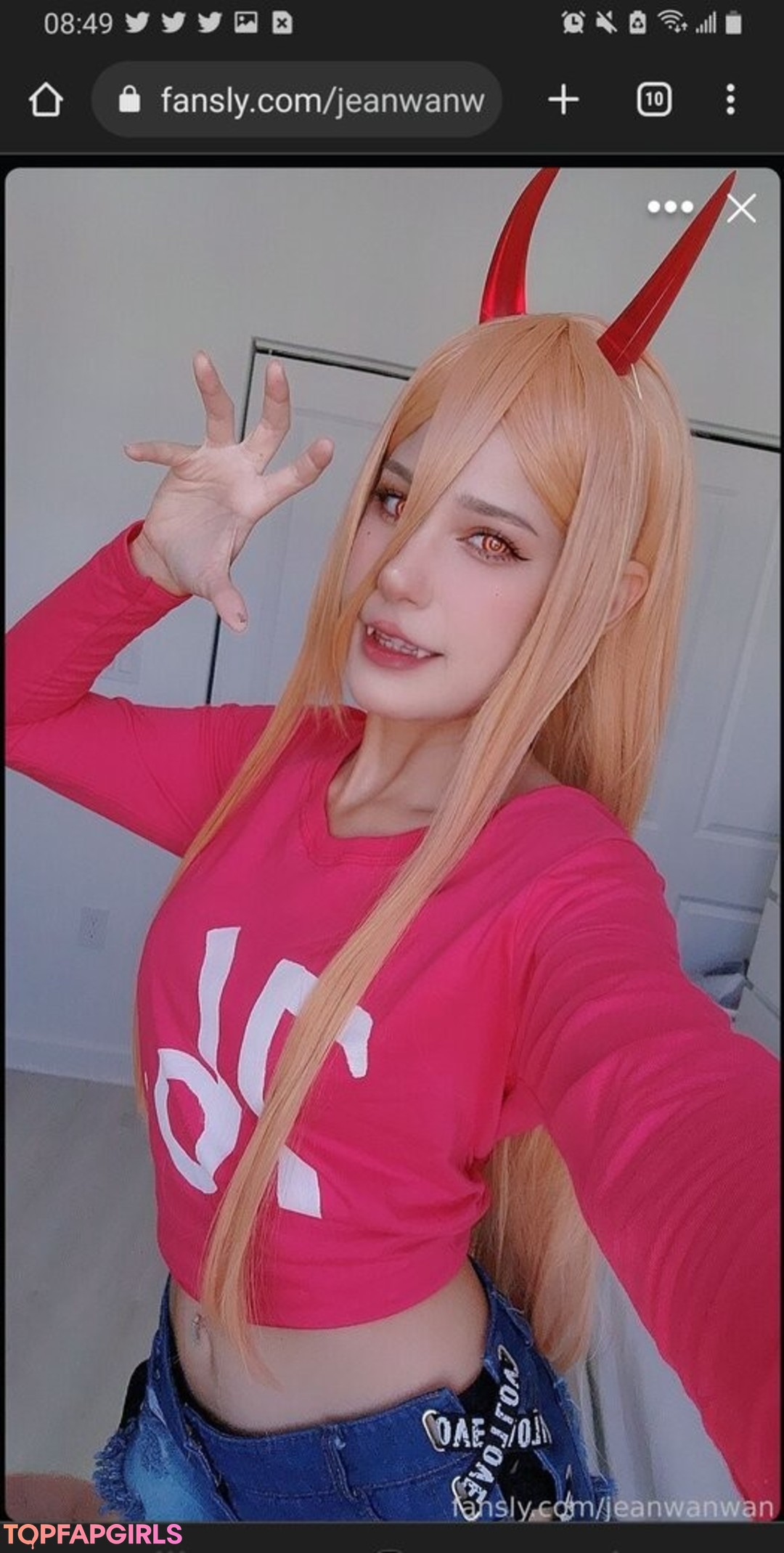 Naakte gelekte OnlyFans-foto van Jeanwanwan #3048