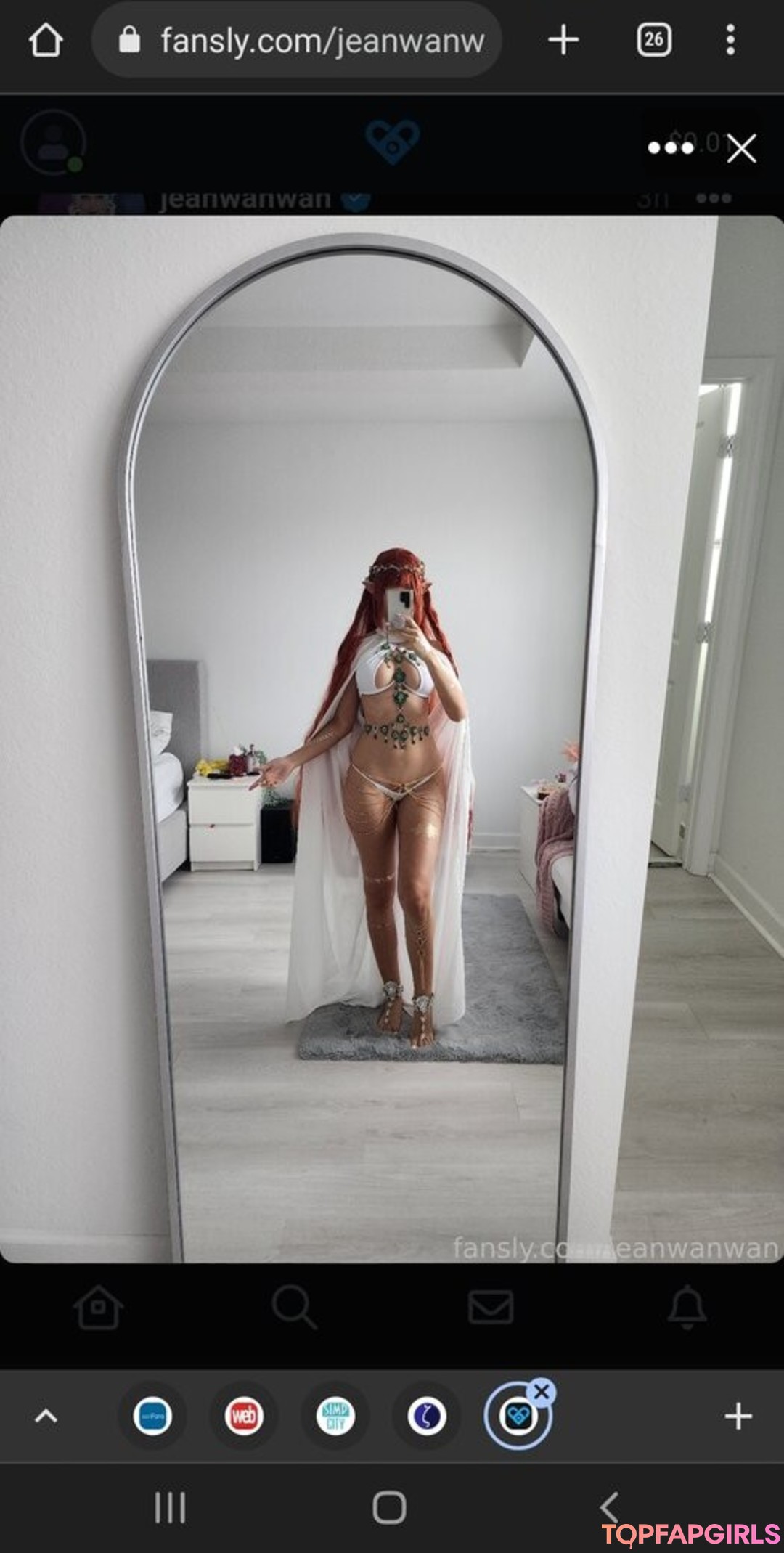 Naakte gelekte OnlyFans-foto van Jeanwanwan #3169