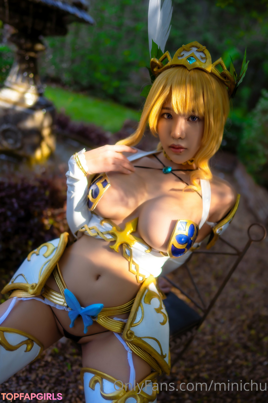 Naakte gelekte OnlyFans-foto van Minichu #387
