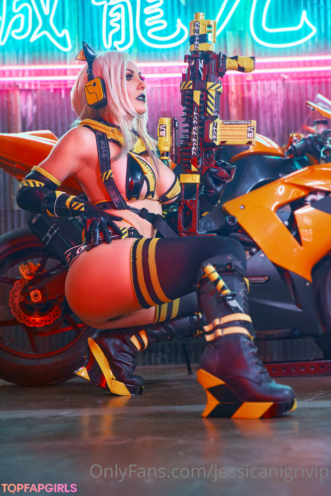 Naakte gelekte OnlyFans-foto van Jessica Nigri #662