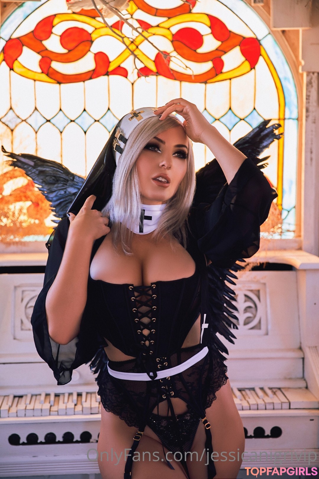 Naakte gelekte OnlyFans-foto van Jessica Nigri #1156