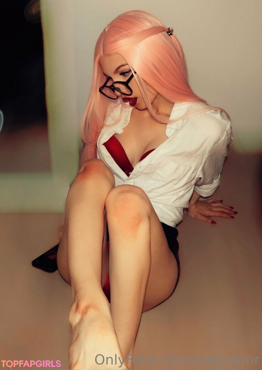 Naakte gelekte OnlyFans-foto van Soly Asmr #1268