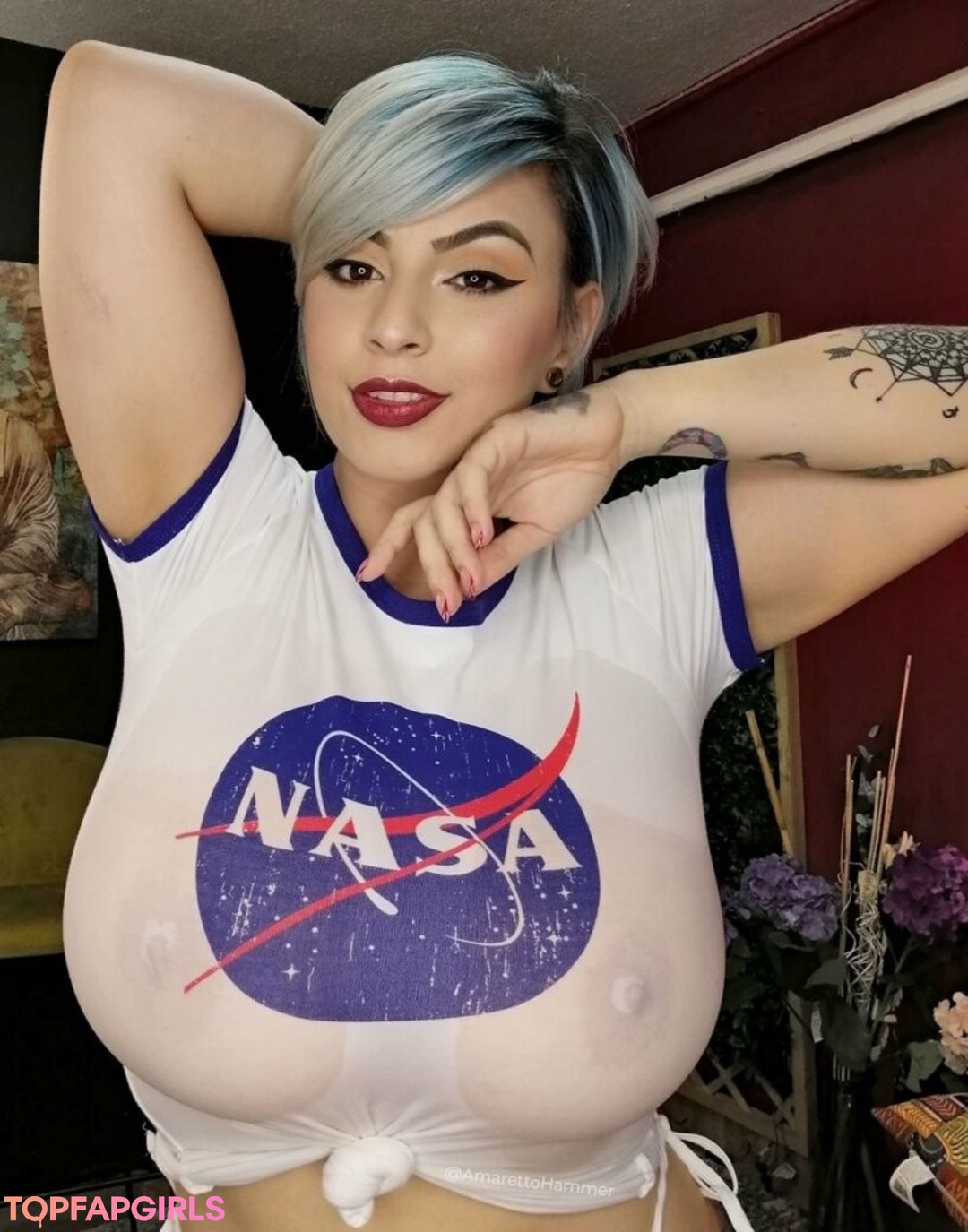 Naakte gelekte OnlyFans-foto van Amaretto Hammer #146