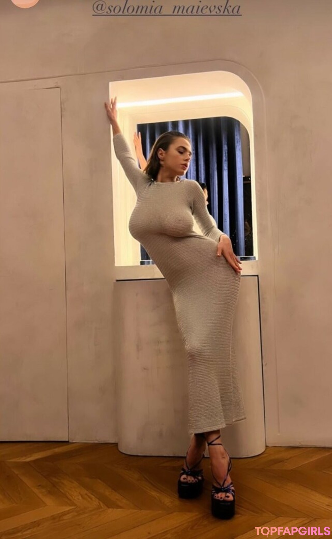 Naakte gelekte OnlyFans-foto van Solomia Maievska #1112