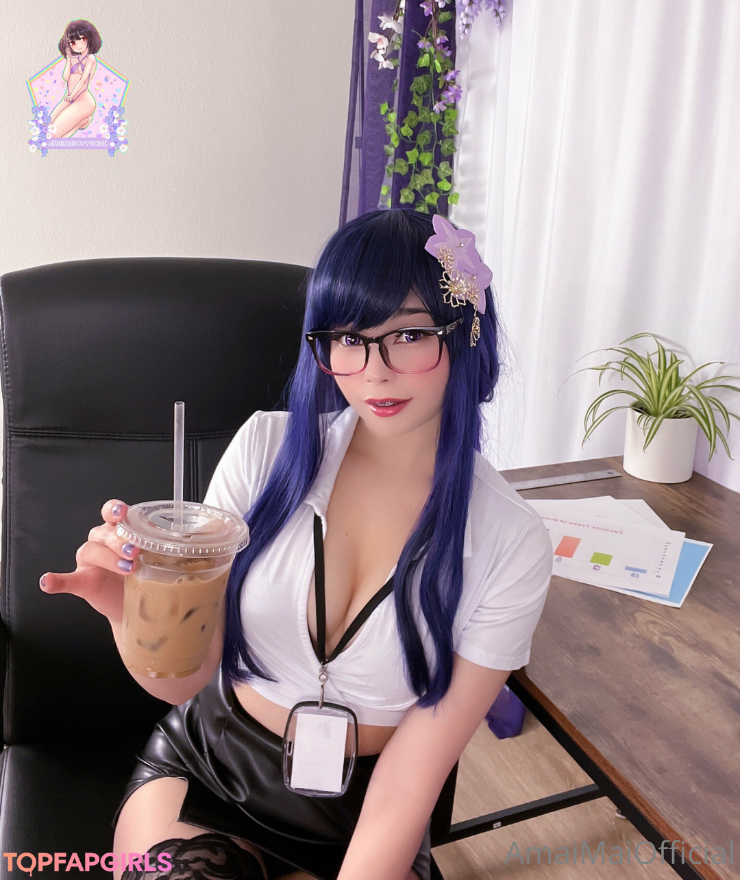 Naakte gelekte OnlyFans-foto van Mai #23