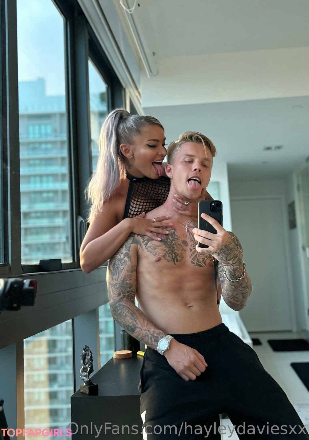 Naakte gelekte OnlyFans-foto van Hayley Davies #331