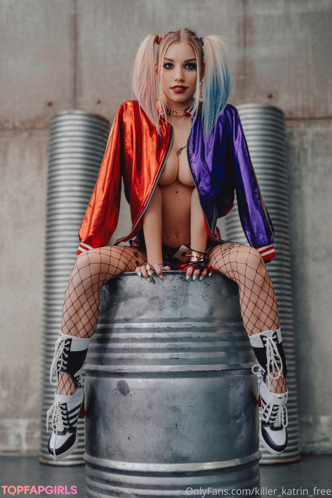 Naakte gelekte OnlyFans-foto van Killer Katrin #1019