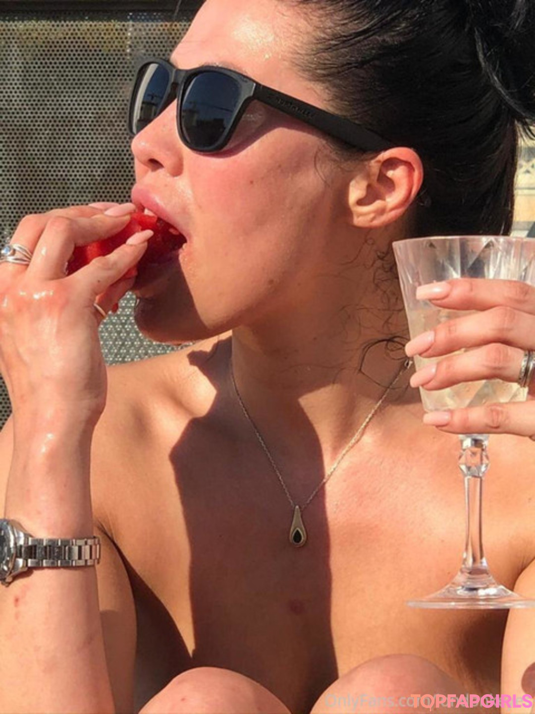 Naakte gelekte OnlyFans-foto van London Keyes #127