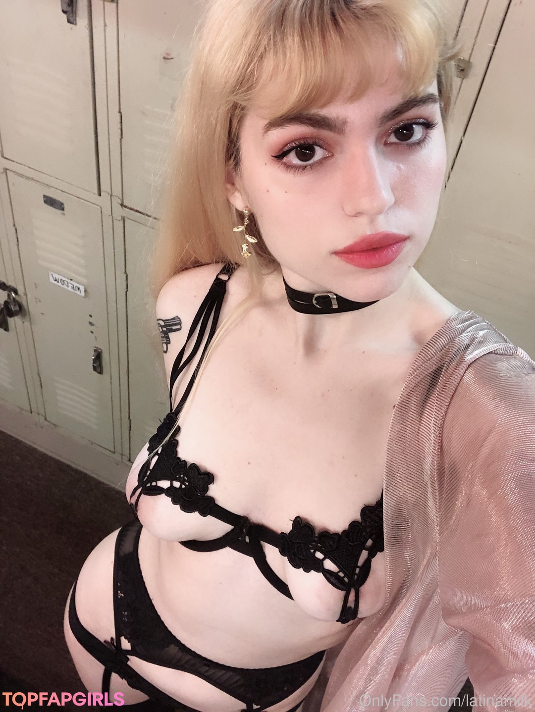 Naakte gelekte OnlyFans-foto van Freja Noir #96