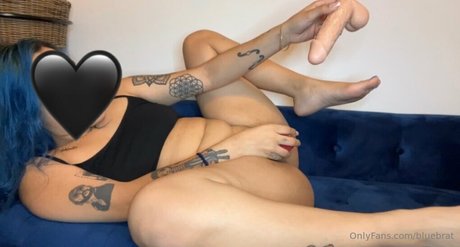 Naakte gelekte OnlyFans-foto van Blubrat