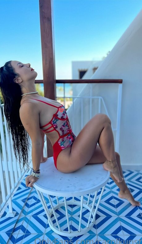 Naakte gelekte OnlyFans-foto van Carolkunst