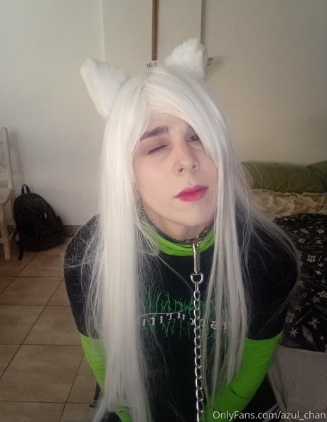 Naakte gelekte OnlyFans-foto van Azulchan