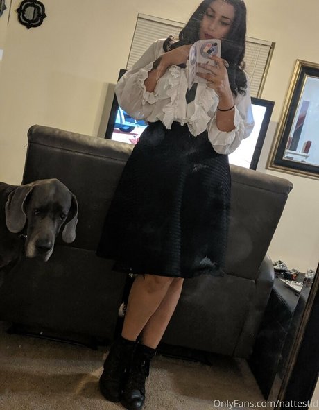 Naakte gelekte OnlyFans-foto van Nattestid