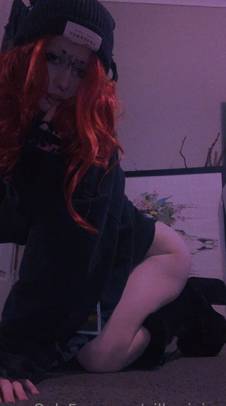 Naakte gelekte OnlyFans-foto van Pillowjuice