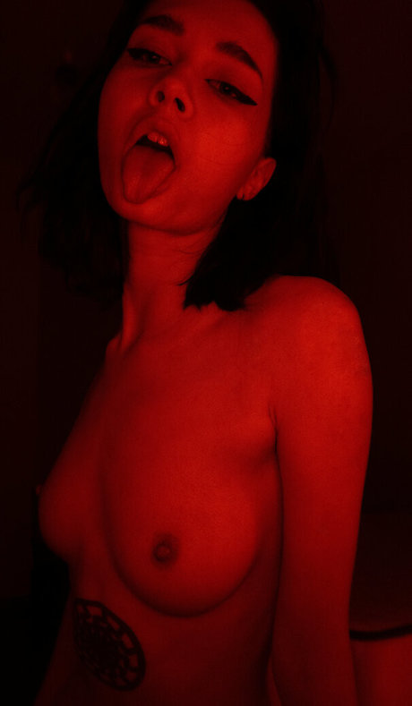 Naakte gelekte OnlyFans-foto van Arinagpo