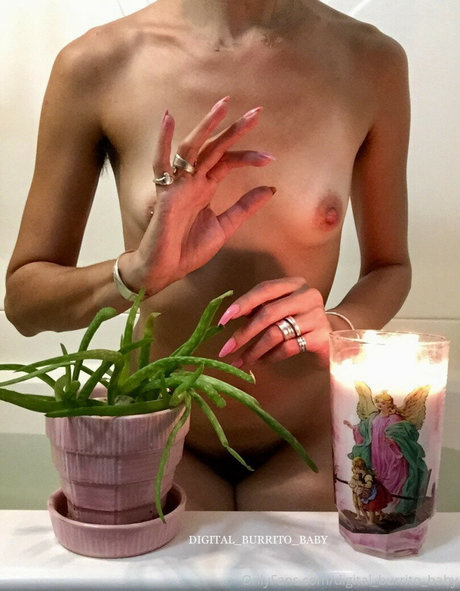 Naakte gelekte OnlyFans-foto van Digitalburritobaby