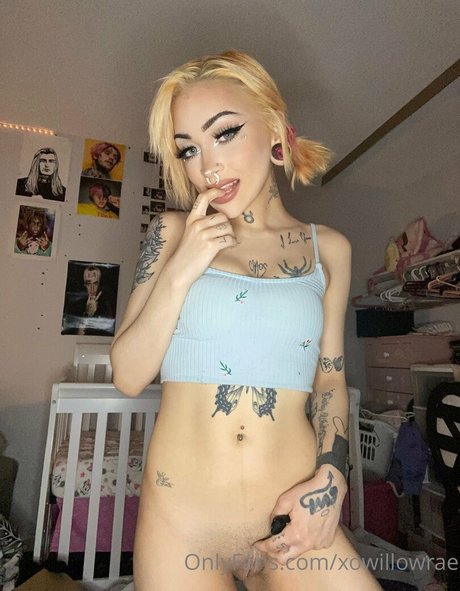 Naakte gelekte OnlyFans-foto van Xowillowrae