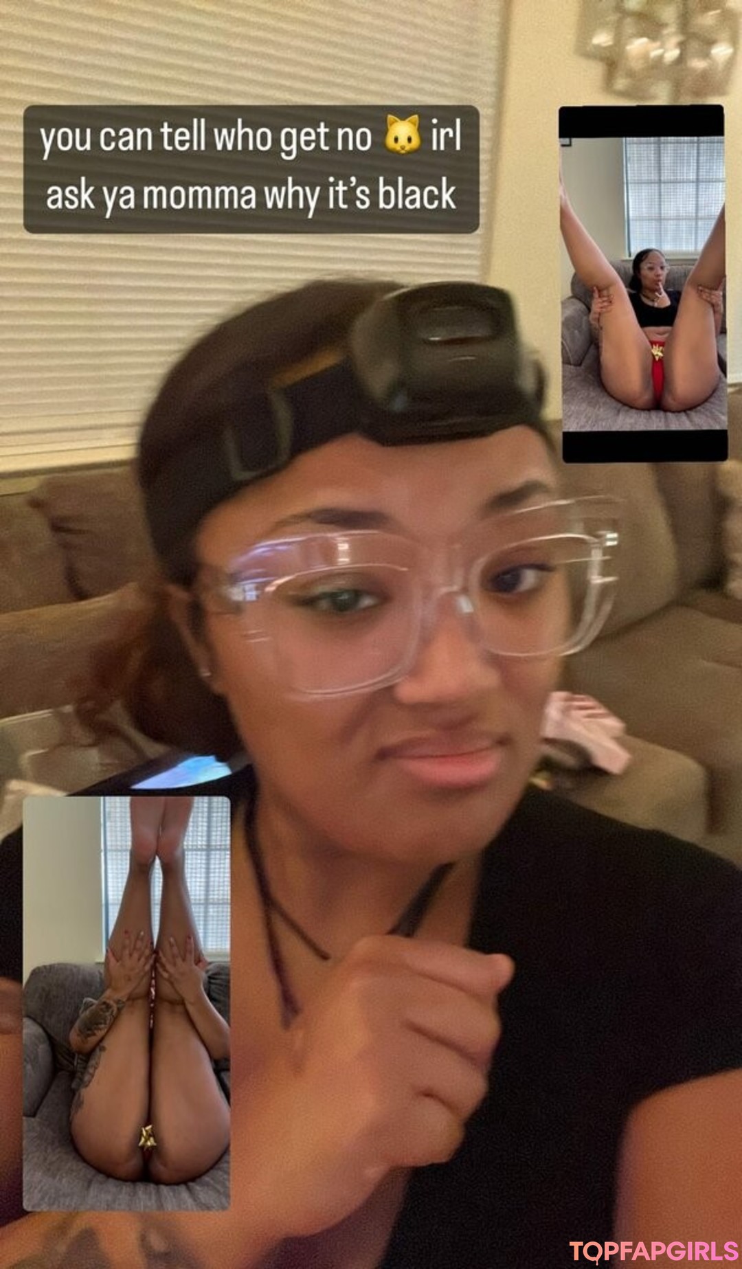 Naakte gelekte OnlyFans-foto van Blasianhoney #12 Naakte gelekte OnlyFans-foto van Blasianhoney #12