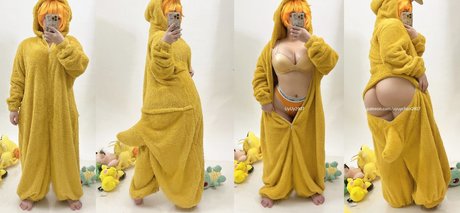 Naakte gelekte OnlyFans-foto van Uy Uy