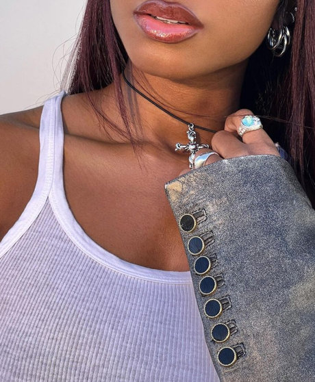 Naakte gelekte OnlyFans-foto van Normani Kordei