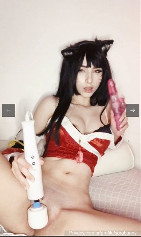 Naakte gelekte OnlyFans-foto van Sorabunny