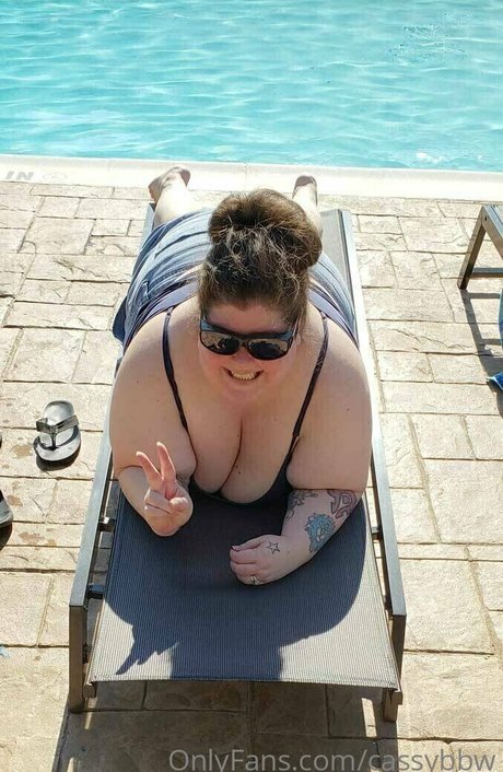 Naakte gelekte OnlyFans-foto van Cassybbw