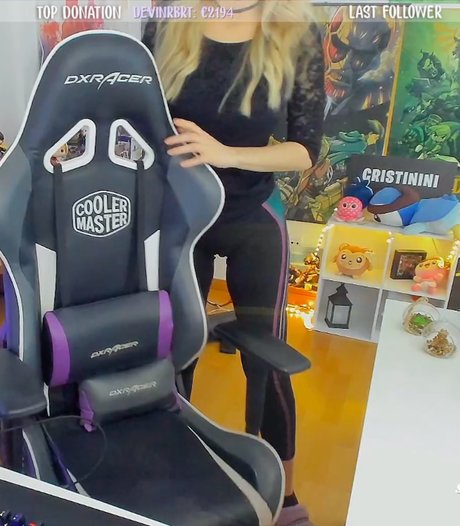 Naakte gelekte OnlyFans-foto van Iamcristinini