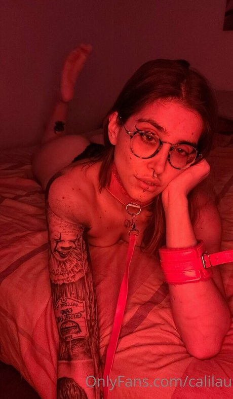 Naakte gelekte OnlyFans-foto van Calilau98