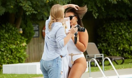 Naakte gelekte OnlyFans-foto van Lauren Rose Goodger