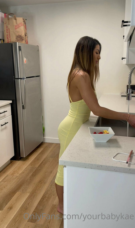 Naakte gelekte OnlyFans-foto van Yourbabykae