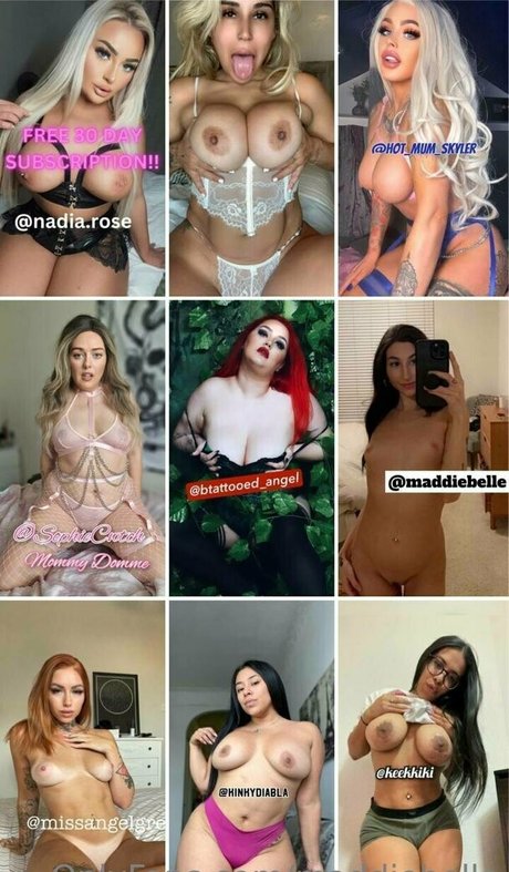 Naakte gelekte OnlyFans-foto van Maddiebelle