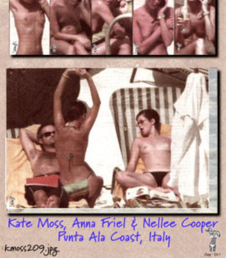 Naakte gelekte OnlyFans-foto van Kate Moss