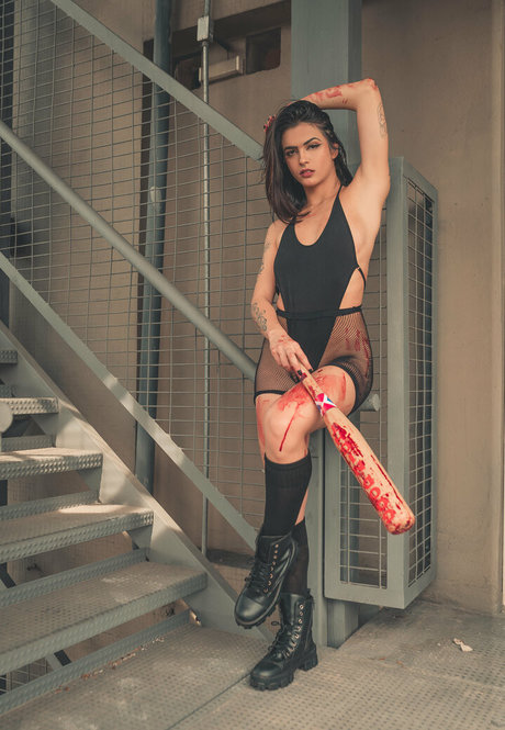 Naakte gelekte OnlyFans-foto van Milena Bonaccio