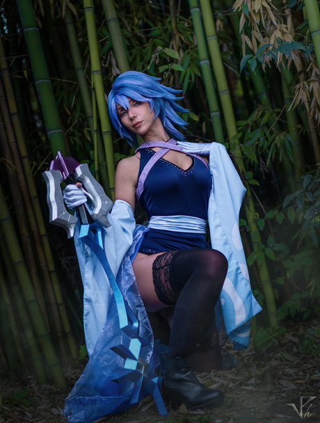 Naakte gelekte OnlyFans-foto van Soryu Geggy