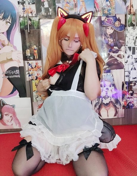 Naakte gelekte OnlyFans-foto van Amichancosplay