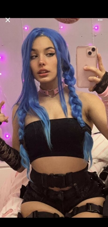 Naakte gelekte OnlyFans-foto van Aleebabes
