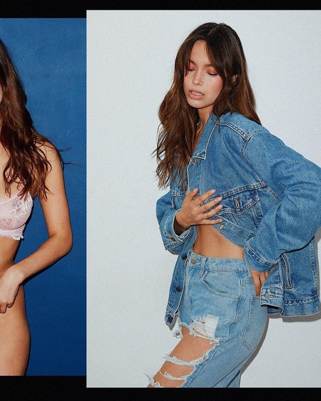 Naakte gelekte OnlyFans-foto van Sarah Lewis